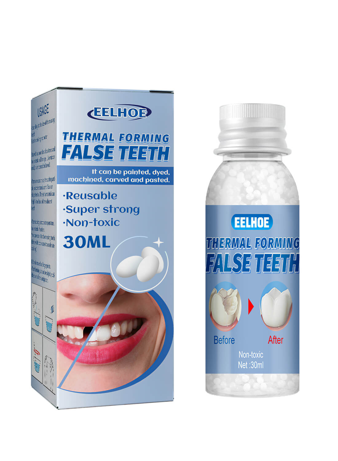 Tooth Repair Kit, Moldable Dental Care Kit for Fixing The Missing and  Broken Replacements, Temporary Filling Fake Teeth DIY at Home, Restoring  Your Confident Smile at Rs 2548.00