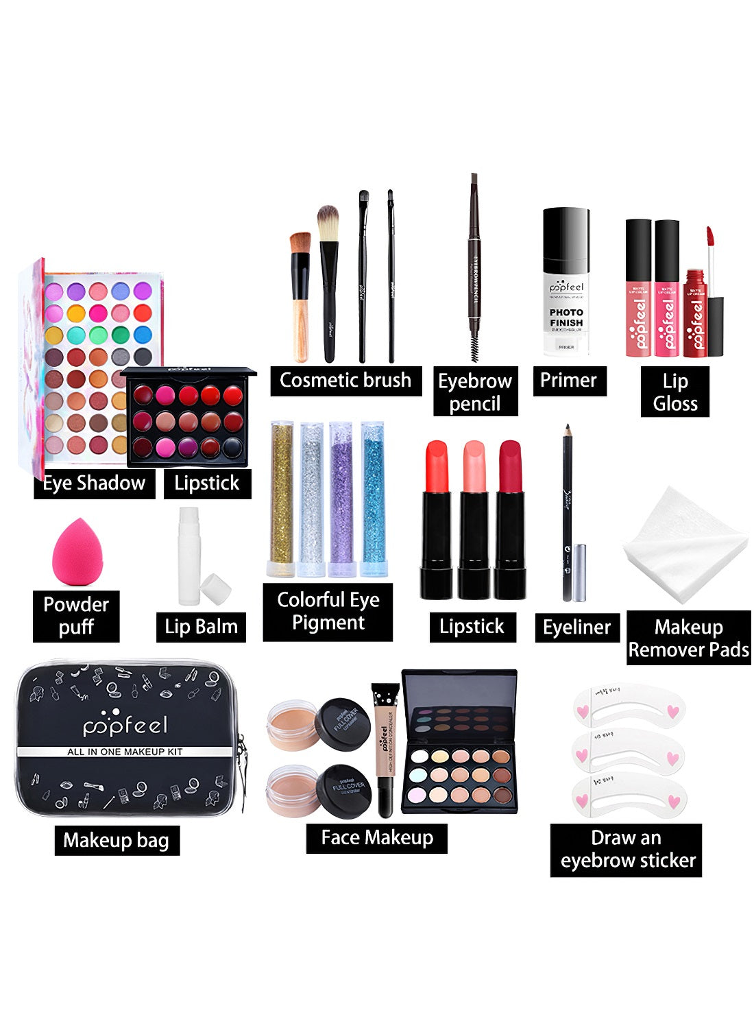 POPFEEL All in One Makeup Kit