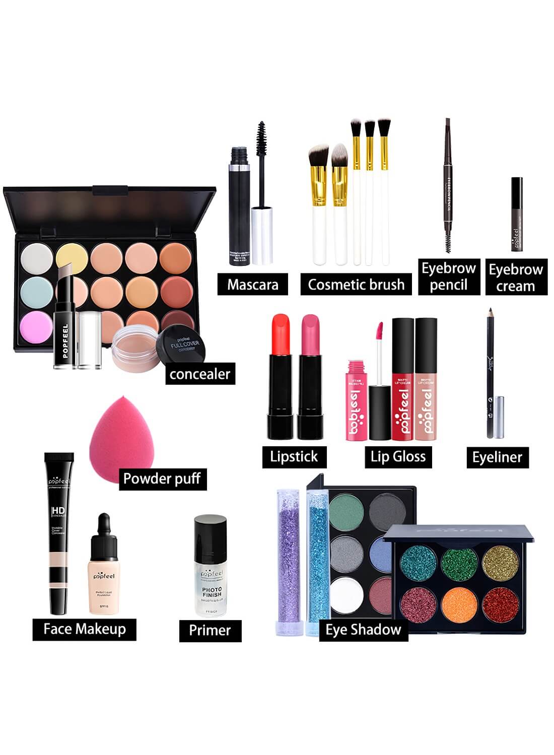 POPFEEL All in One Makeup Kit