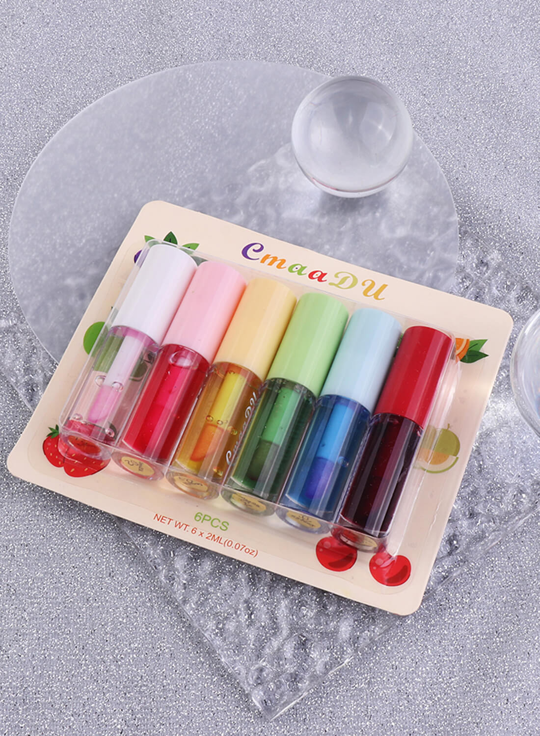 Cmaadu Color Change Lip Plumper 6Pcs