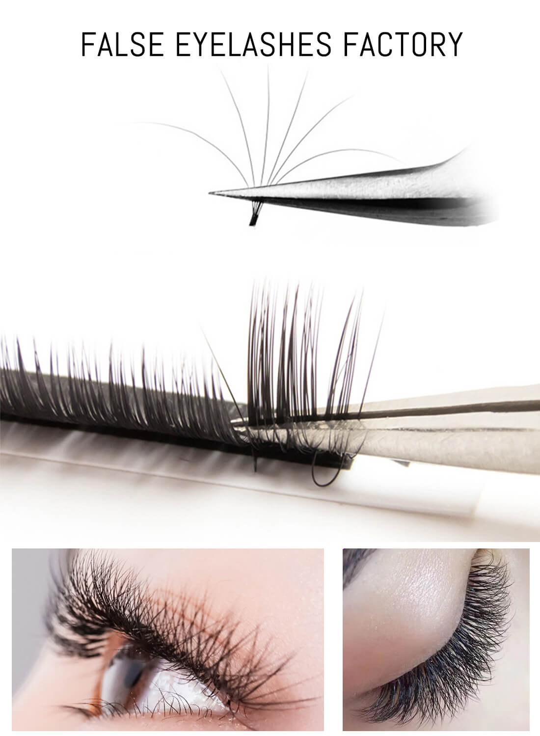 JIANMEI Fake False Eyelashes Grafting