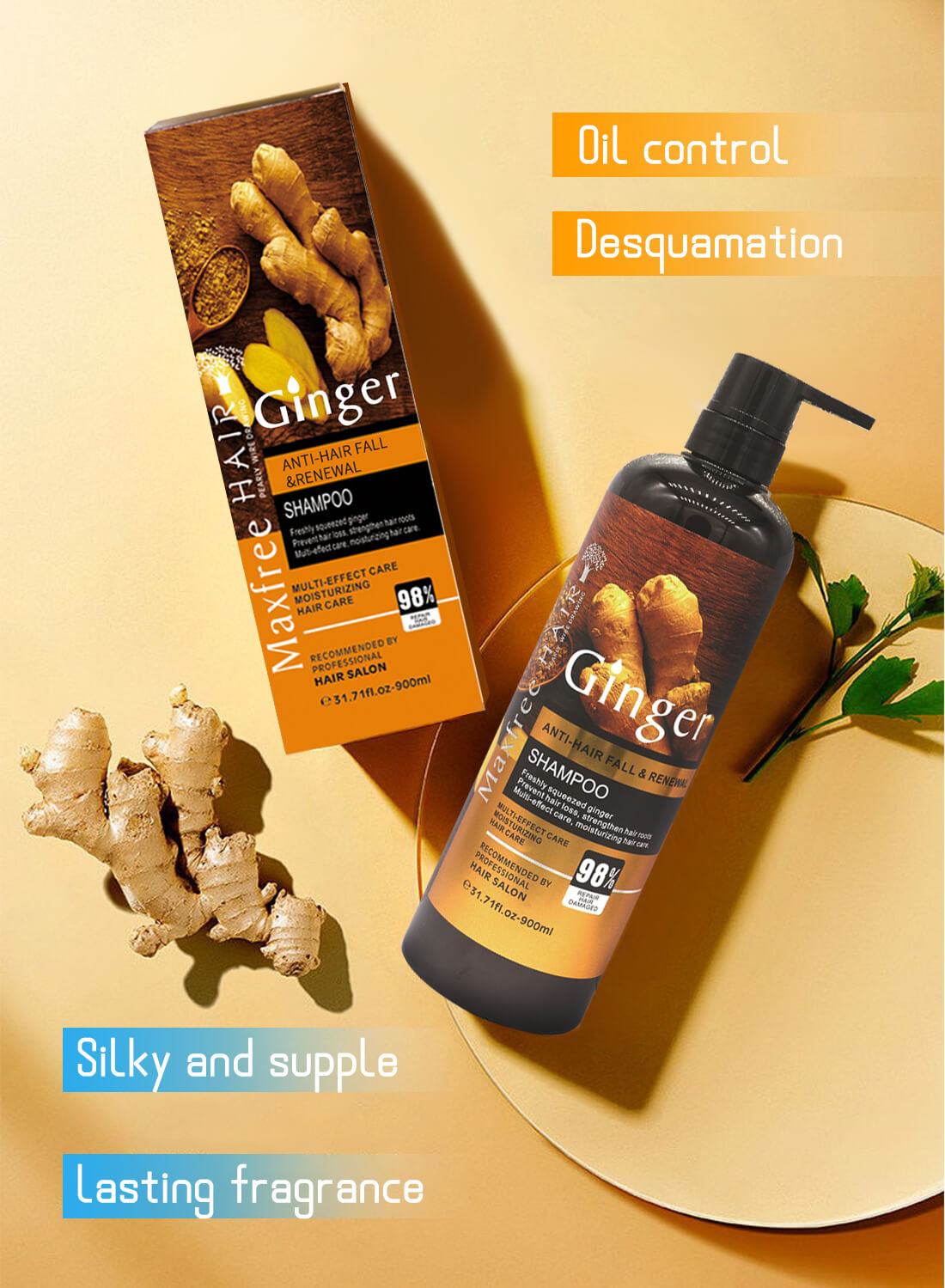 Ginger Shampoo 900ml