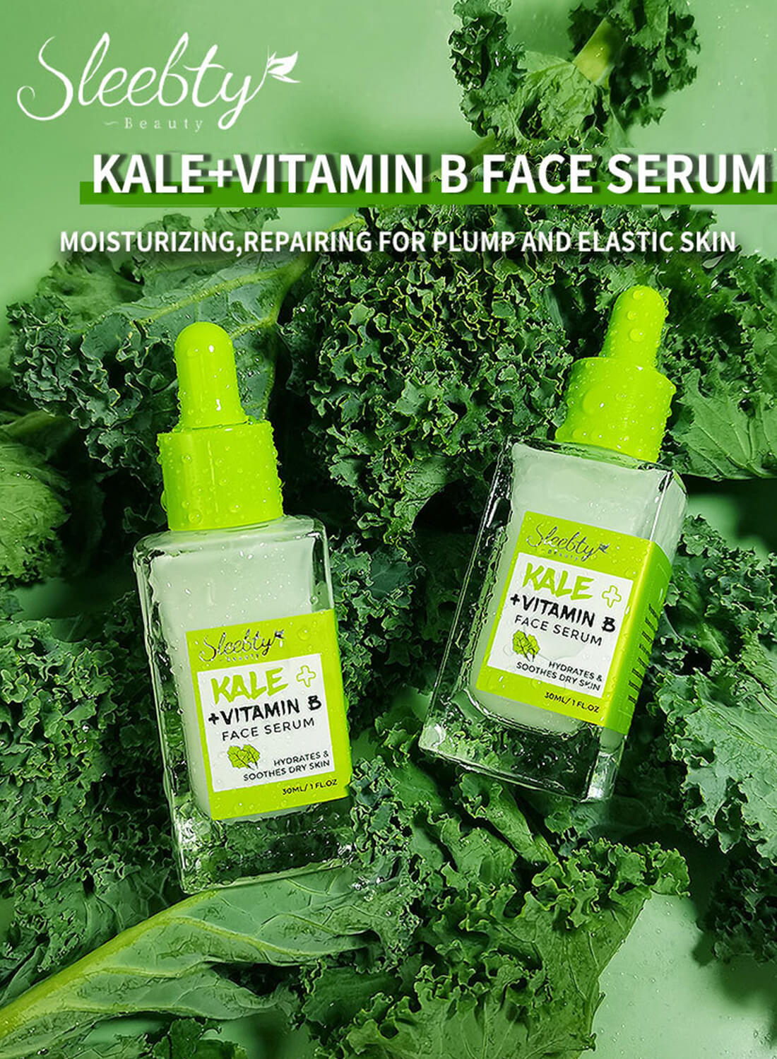 SleeBty Kale +Vitamin B Face Serum