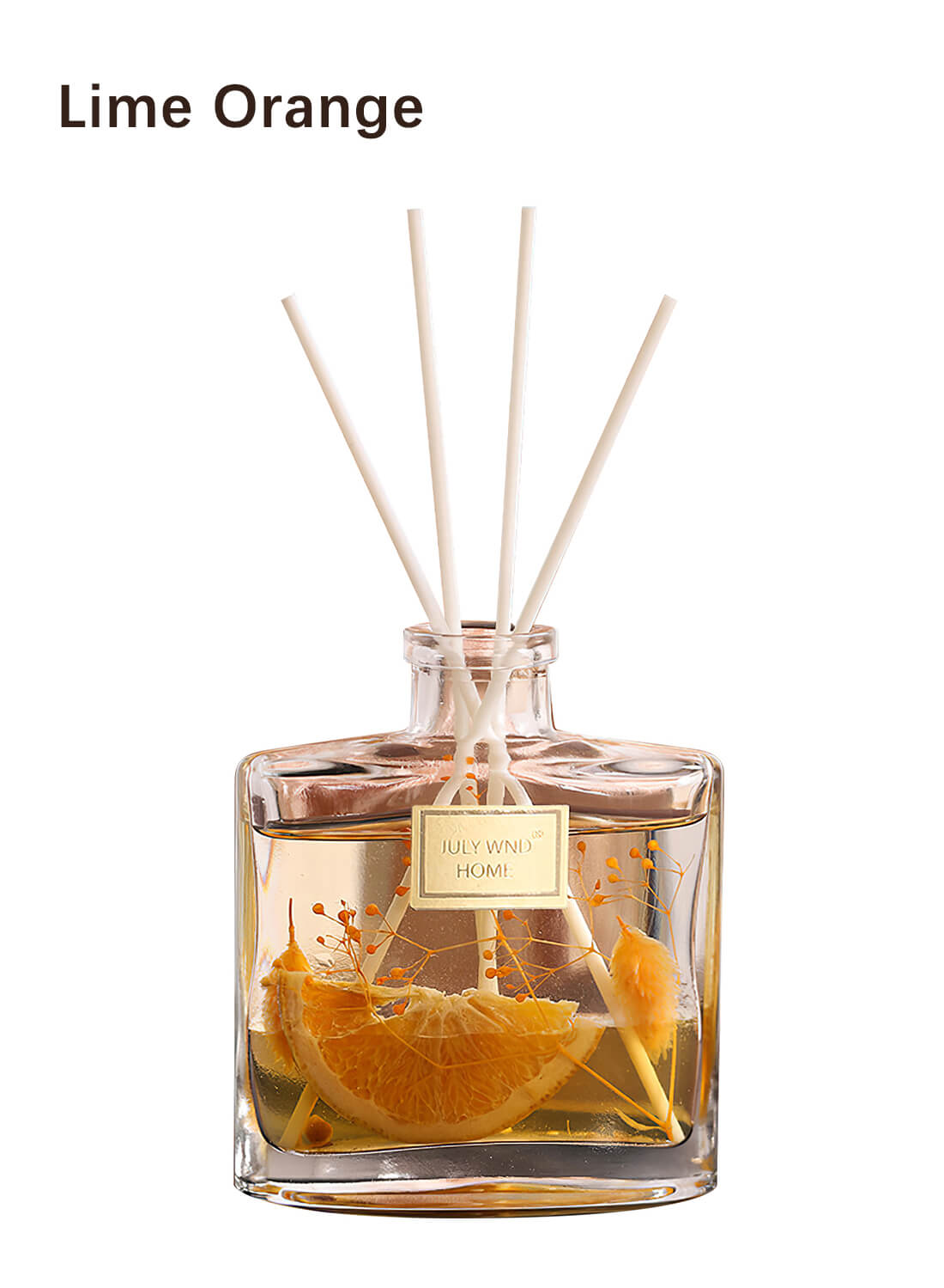 JULY WND Flower Reed Diffuser with Incense Diffuser Sticks 120ml