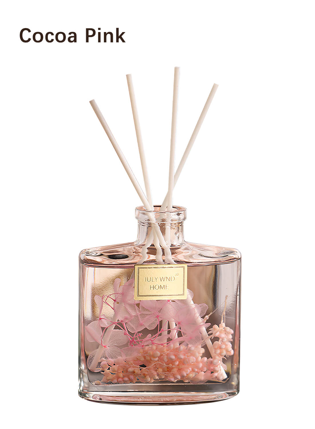 JULY WND Flower Reed Diffuser with Incense Diffuser Sticks 120ml