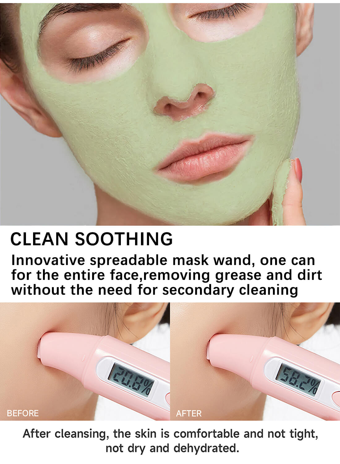 She Loves Green Tea Deep Clearing Mud Stick 45g