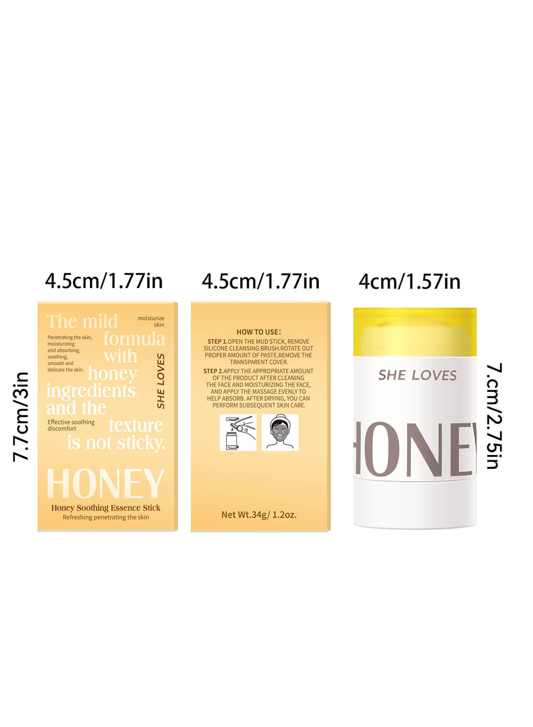 She Loves Honey Soothing Essence Stick 34g