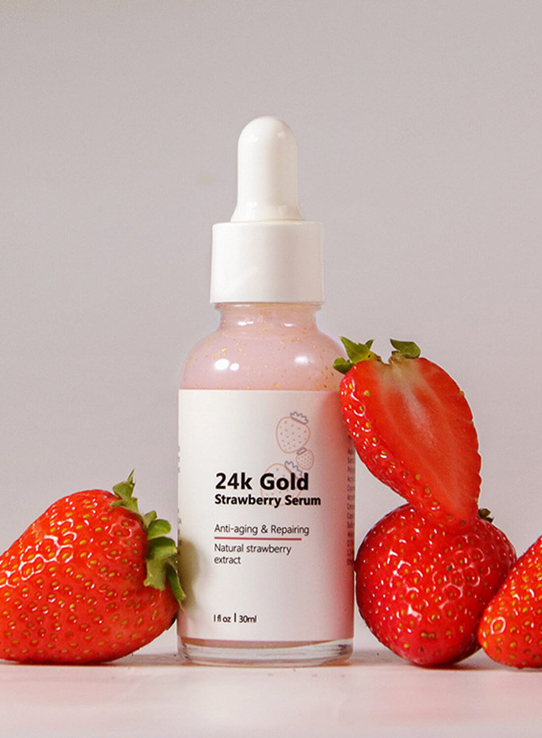 Liyalan 24K Gold Strawberry Serum 30ml