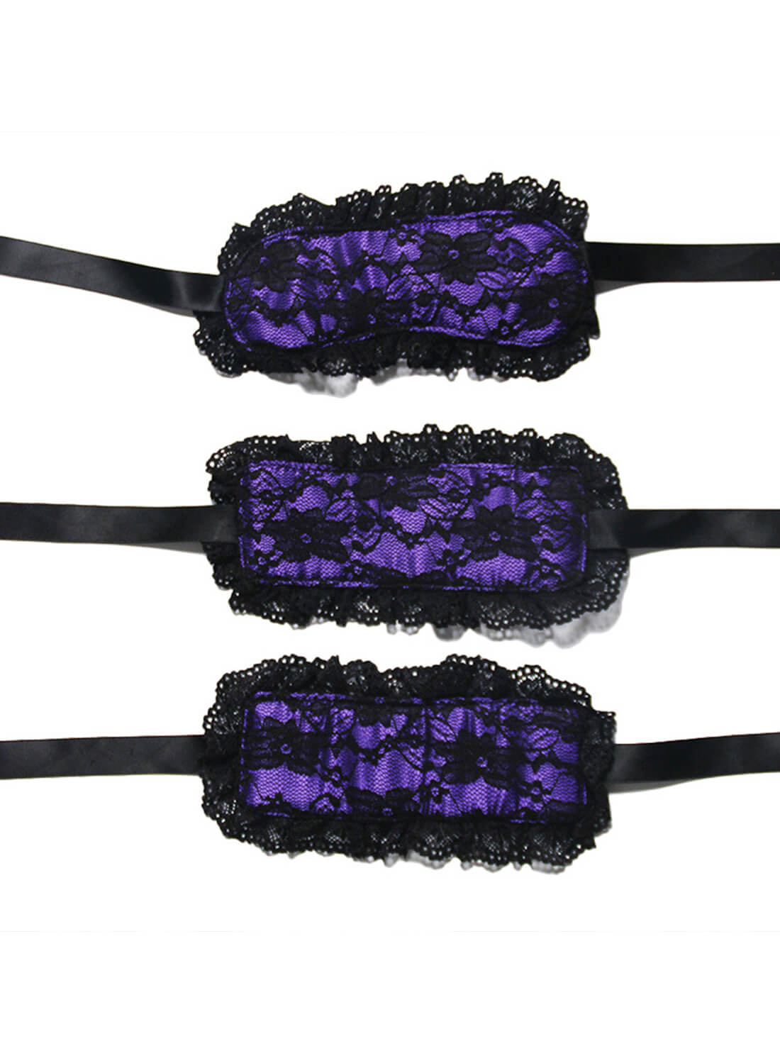 Lace Eye Mask and Handcuffs