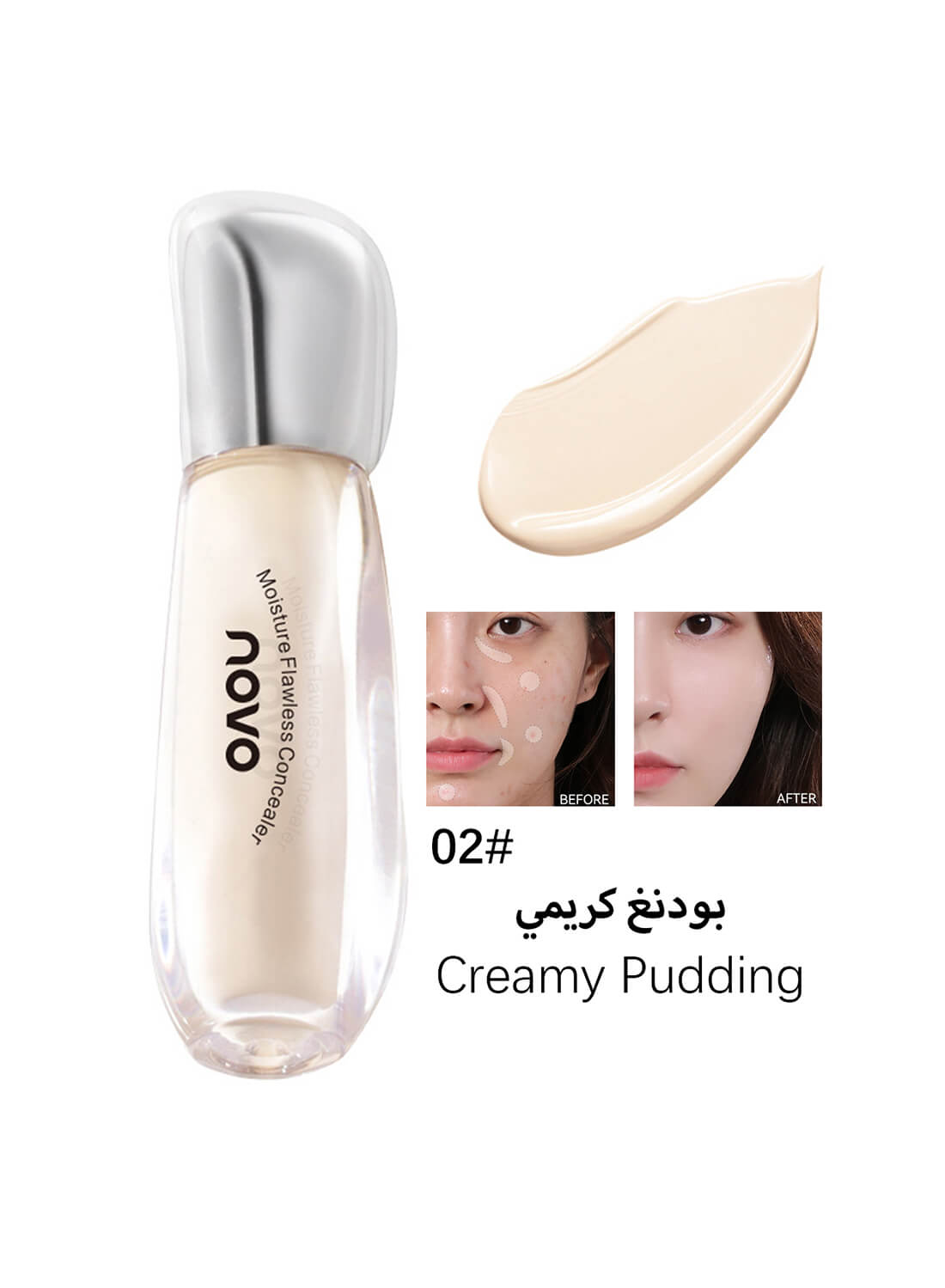 Full Coverage Concealer Liquid for Women