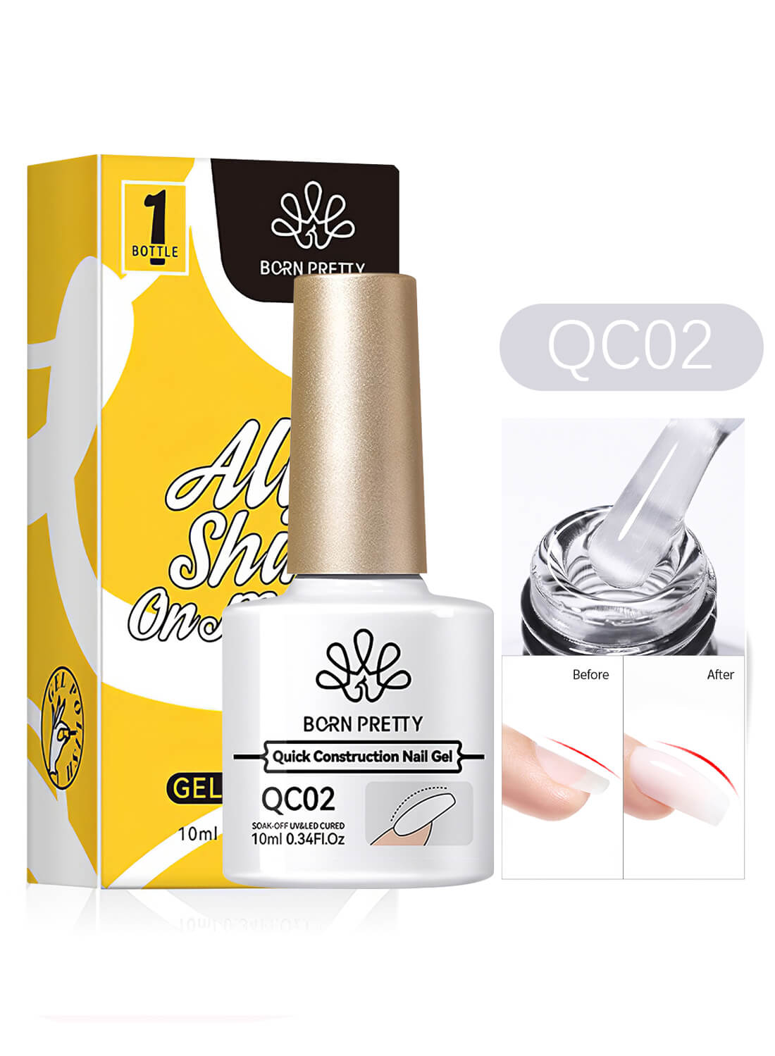 Quick Construction Nail Gel 10ml