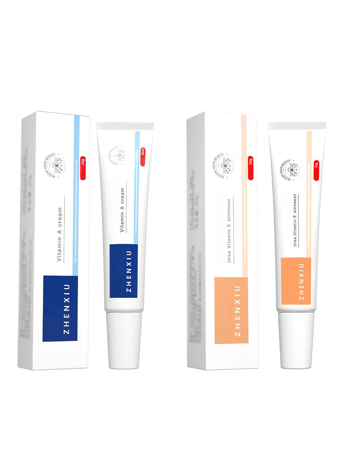 Vitamin A Cream and Urea Vitamin E Ointment Set