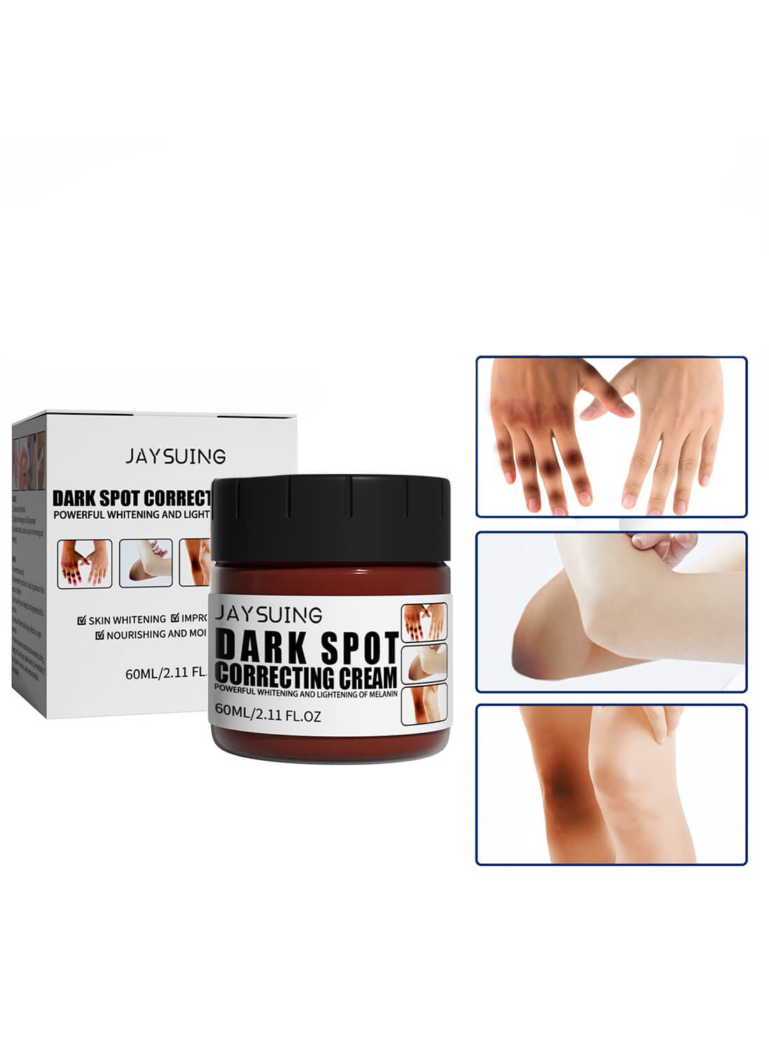 Dark Spot Remover for Face Body Underarms Armpit Knees Elbows 60ml