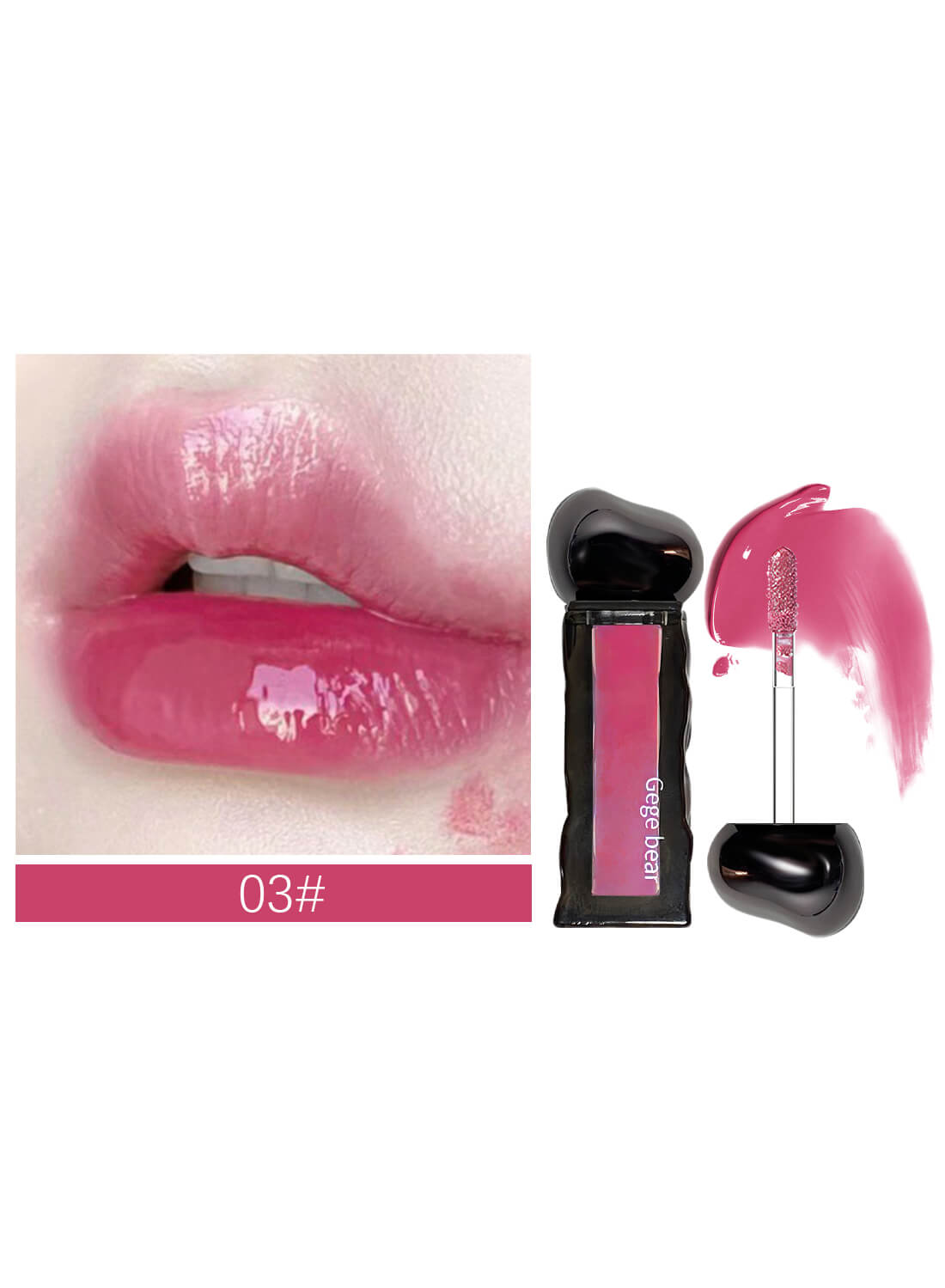 Lip Gloss, Mirror Glossy Ultra Hydrating Liquid Lipstick