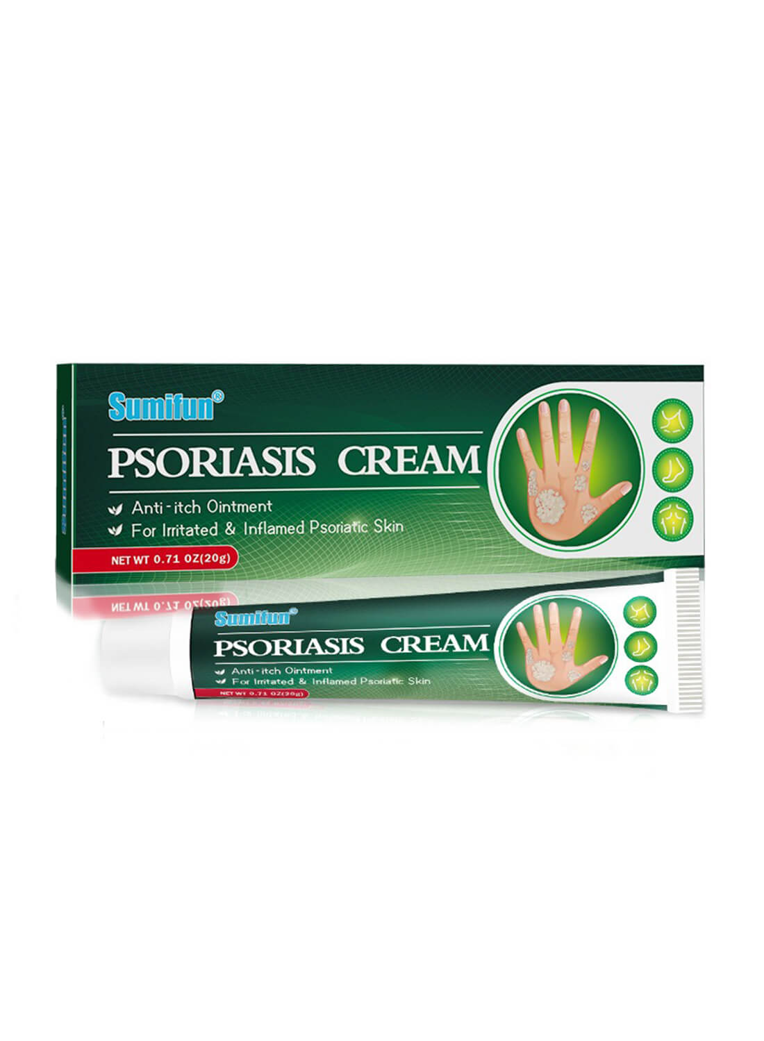 Psoriasis Cream, Anti-Itch Ointment 20g