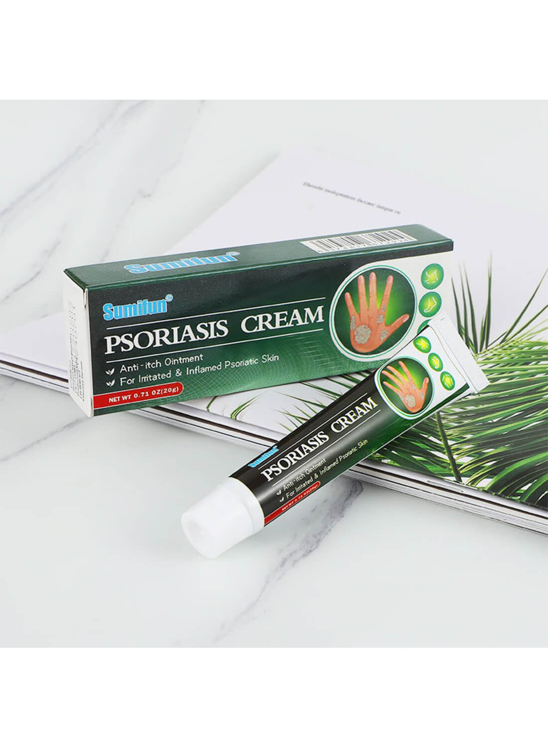 Psoriasis Cream, Anti-Itch Ointment 20g