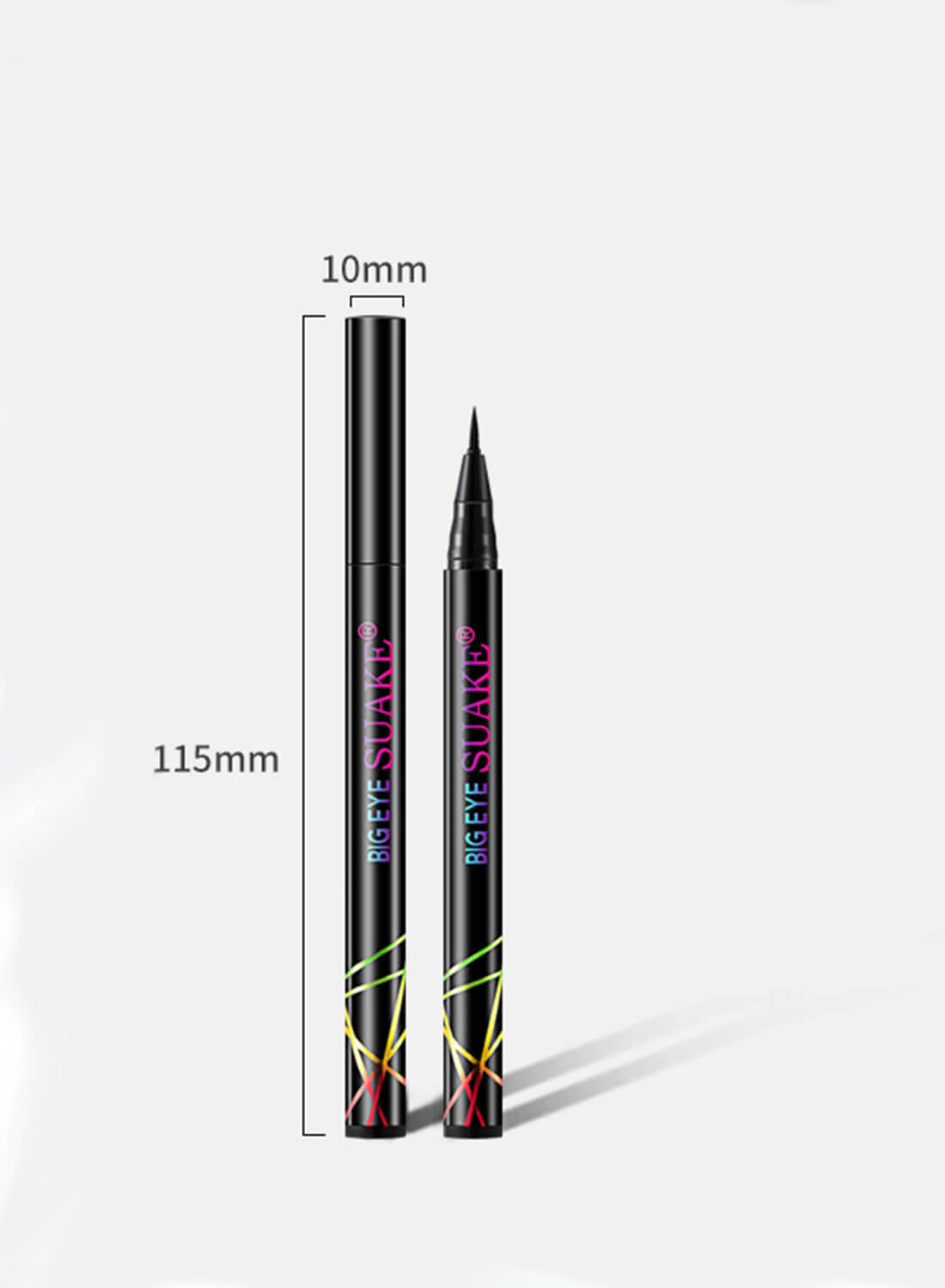 SUAKE Liquid Eyeliner with Precise Ultra Fine Felt Tip