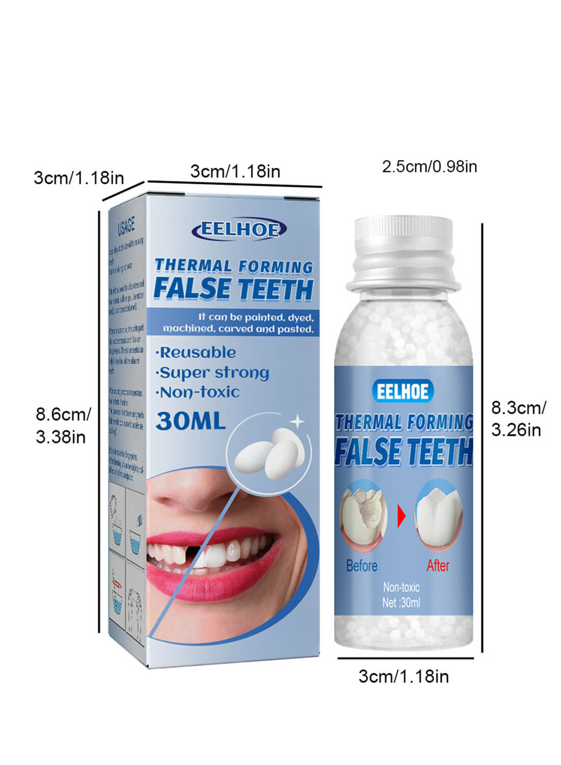 EELHOE Forming False Teeth Replacements