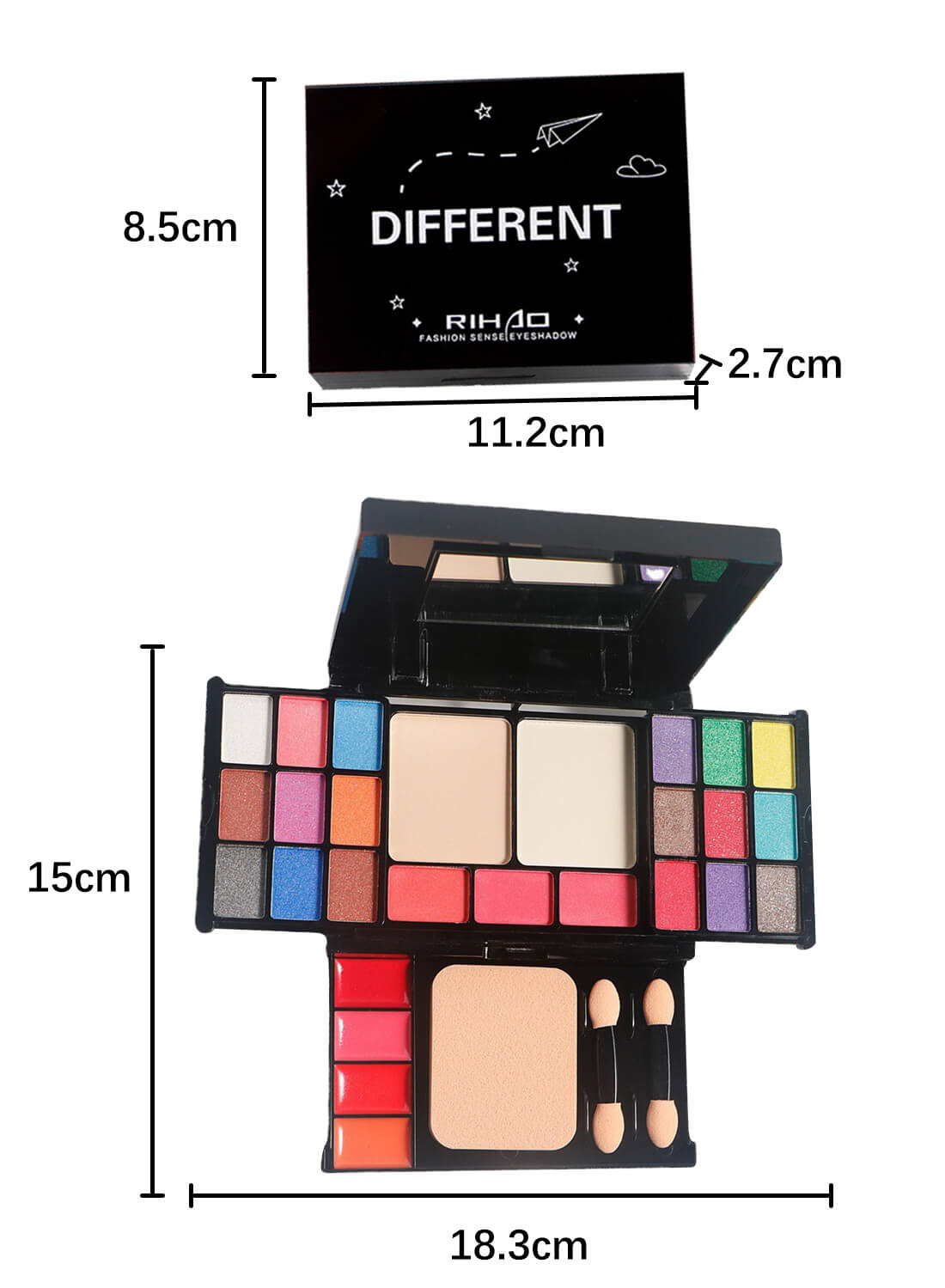 27 Colors Fantasy Different Makeup Kit