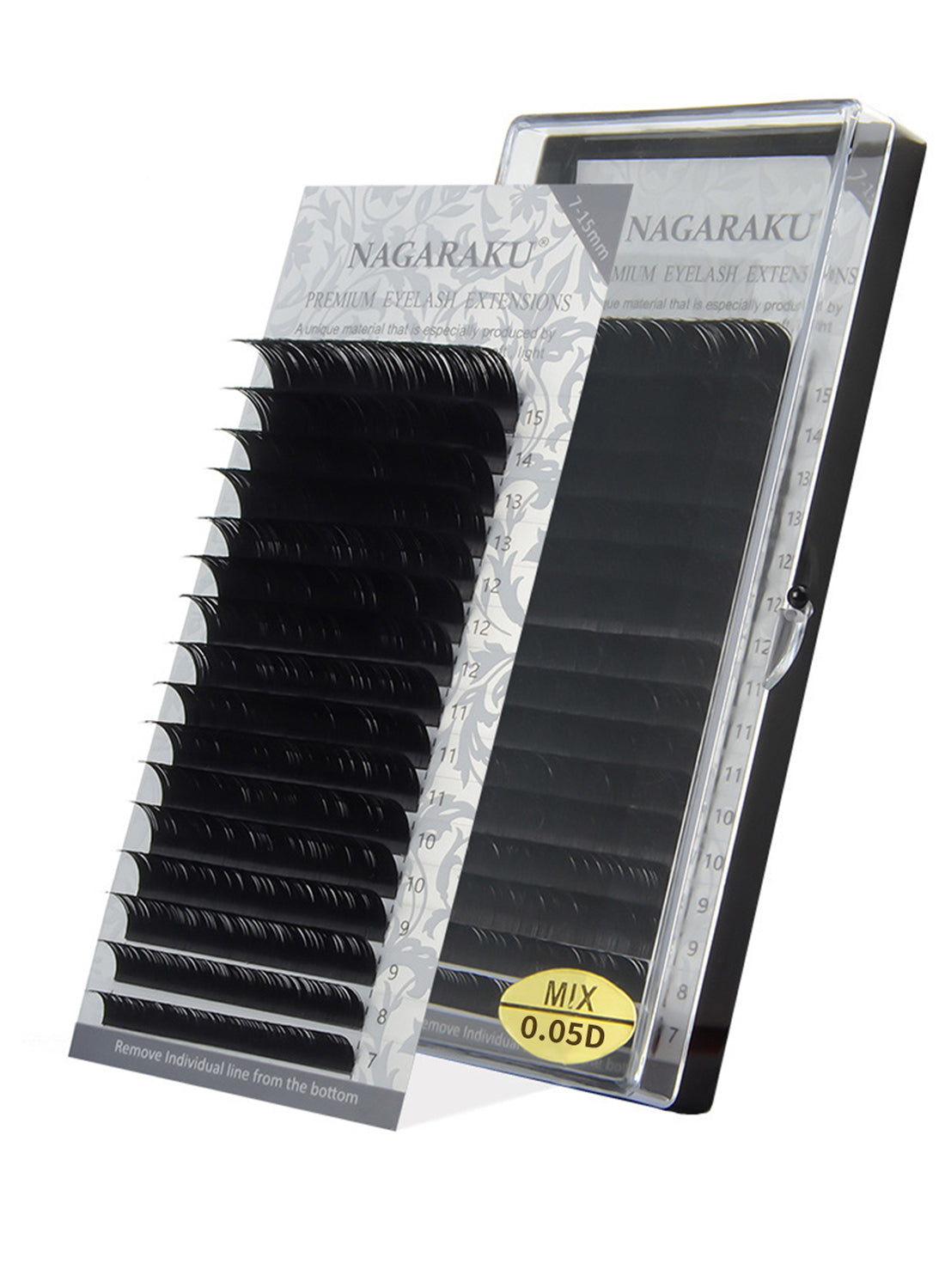 NAGARAKU Fake False Eyelashes Grafting  (7mm-15mm Mix)