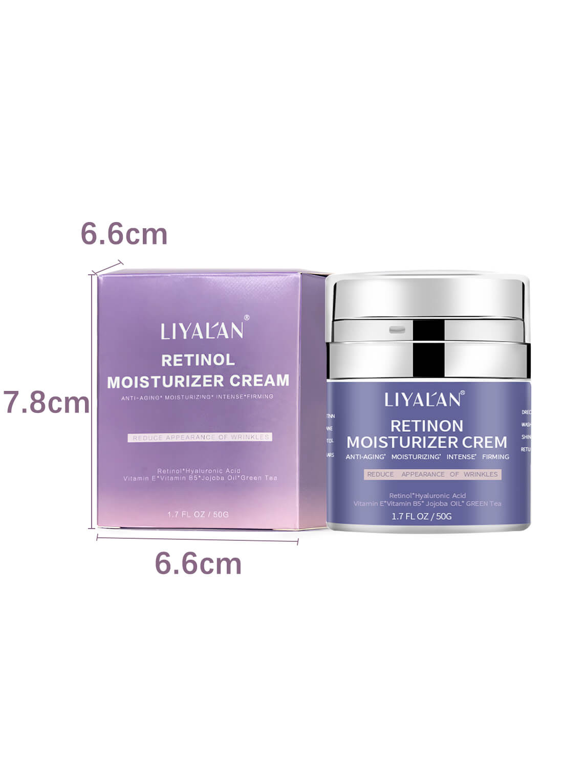 Liyalan Retinol Moisturizer Cream 50g